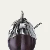 BuccellatiMurano Glass & Sterling Silver Violet Plum Jam Jar