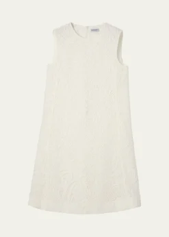BurberryElysande Paisley Lace Sleeveless Mini Dress