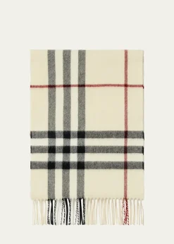 BurberryGiant Check Cashmere Scarf