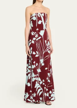 Cara CaraBenita Strapless Maxi Dress