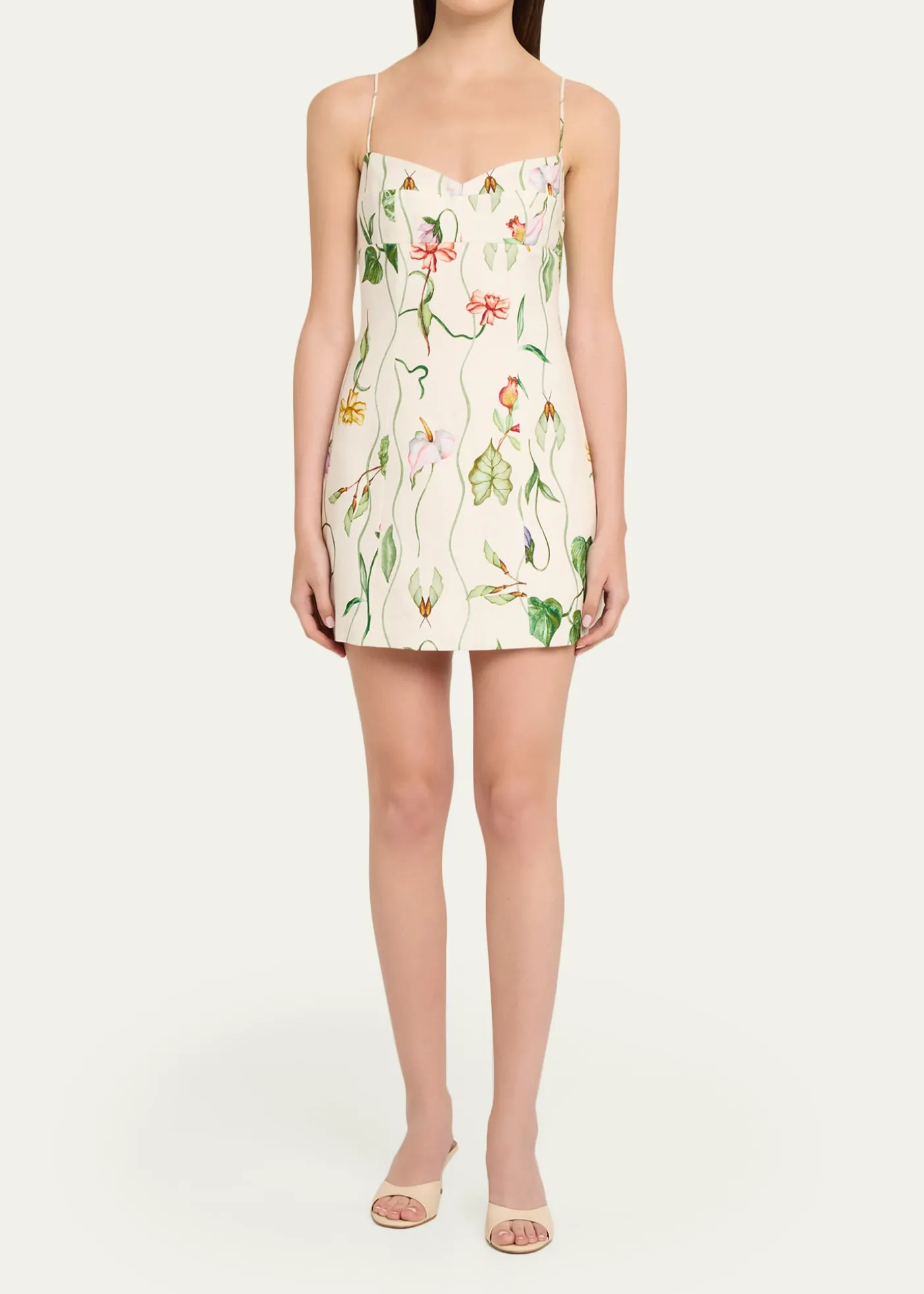 Cara CaraCherry Linen Mini Dress