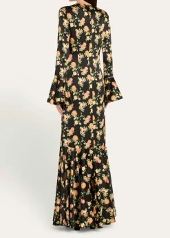 Caroline ConstasAllonia Floral Silk Gown