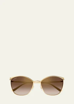 CartierPanthère de Cartier 59mm Cat-Eye Sunglasses