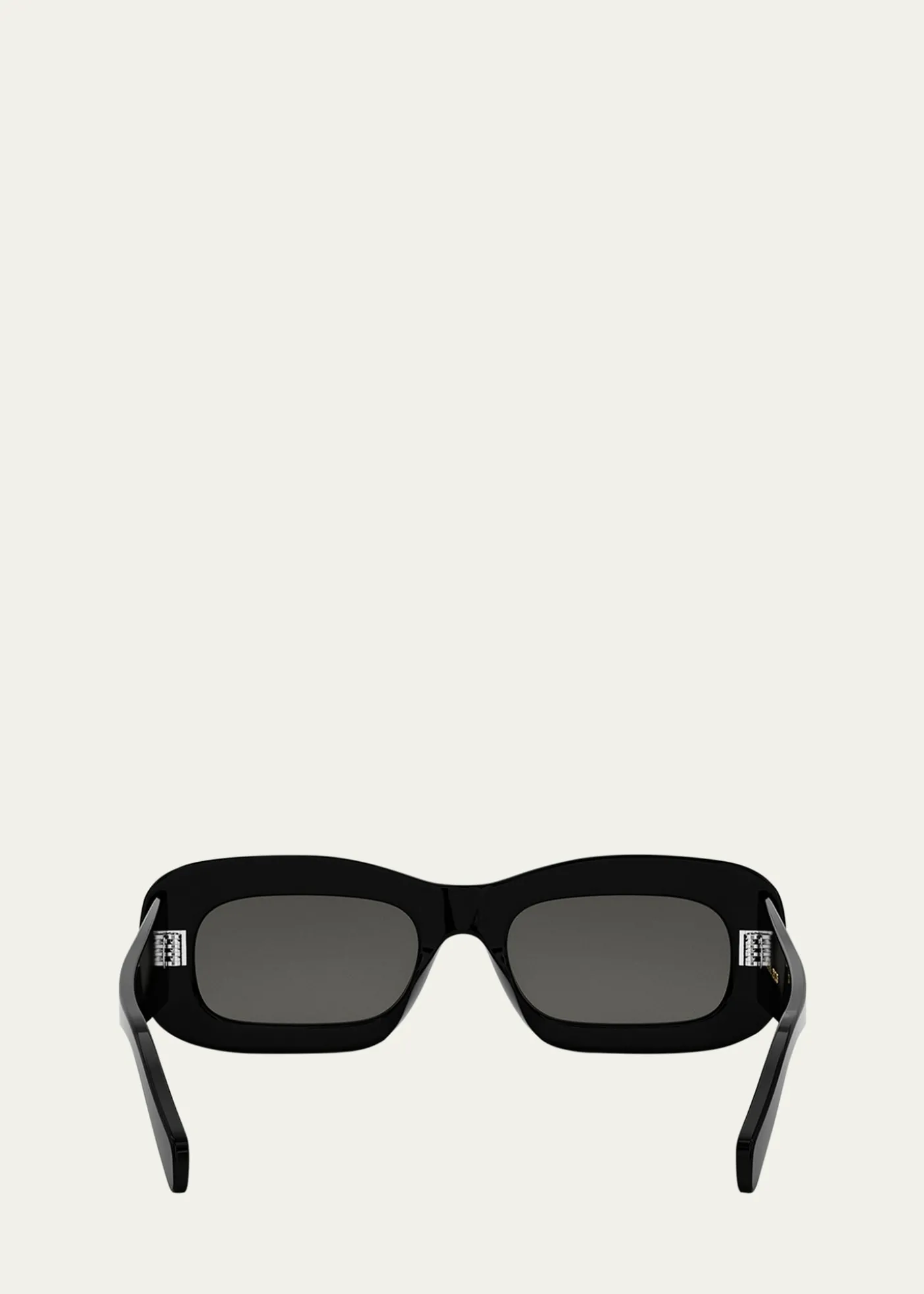 CelineBold 3 Dots Acetate Rectangle Sunglasses