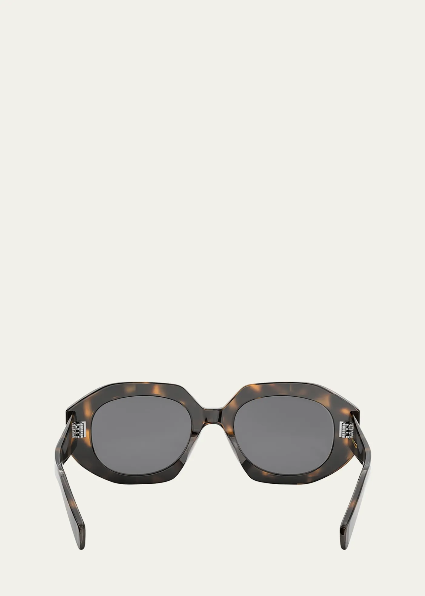 Celine3 Dot Geometric Square Sunglasses