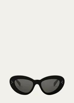 Celine3 Dots Cat Eye Sunglasses
