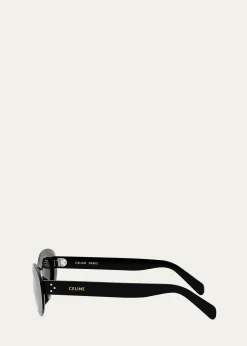 Celine3 Dots Cat-Eye Sunglasses