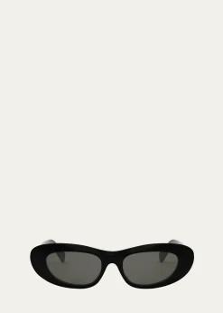 Celine3 Dots Cat-Eye Sunglasses