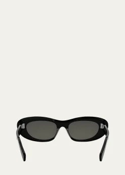 Celine3 Dots Cat-Eye Sunglasses