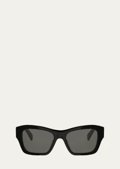 CelineTriomphe 15 Acetate Cat-Eye Sunglasses
