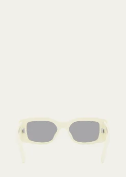CelineTriomphe Acetate Rectangle Sunglasses