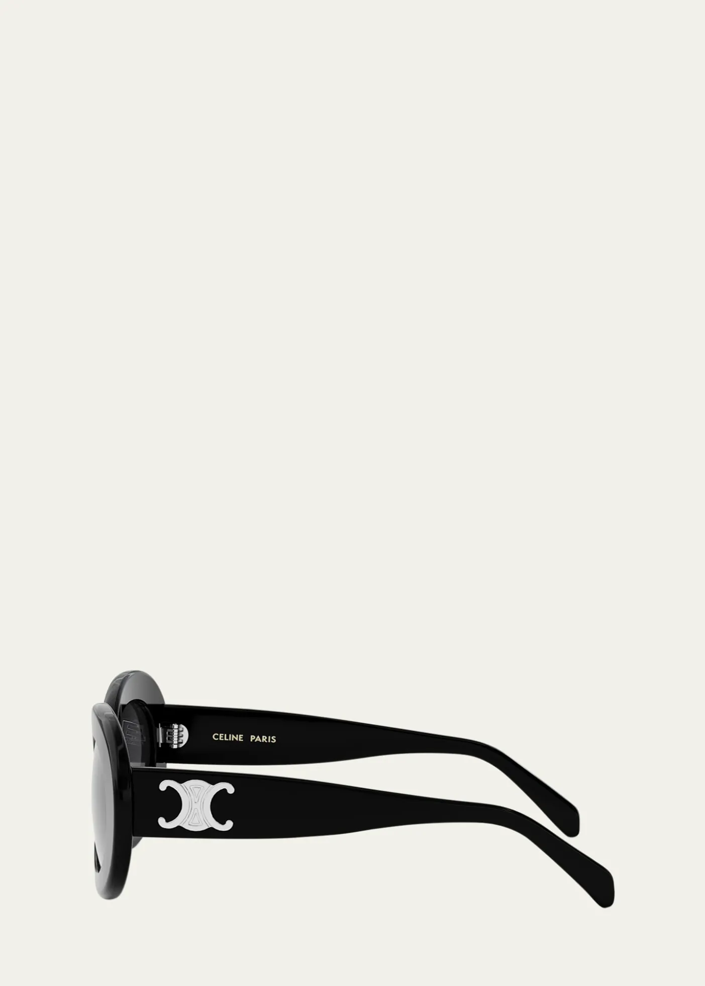 CelineTriomphe Acetate Round Sunglasses