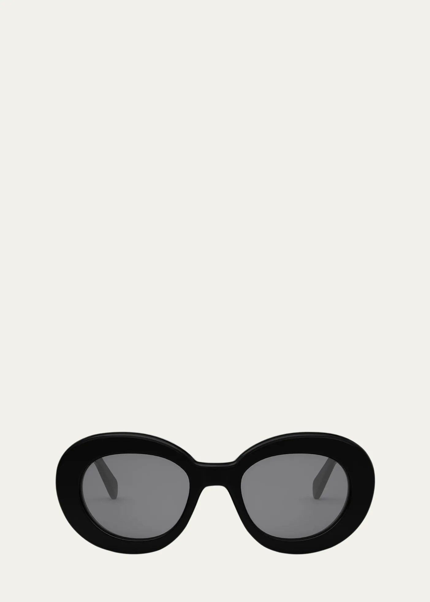 CelineTriomphe Acetate Round Sunglasses