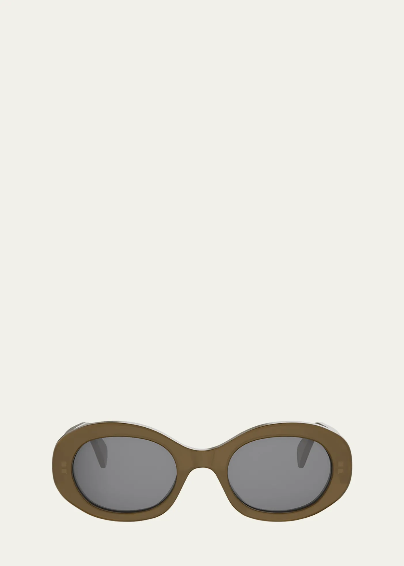 CelineTriomphe 52mm Oval Sunglasses