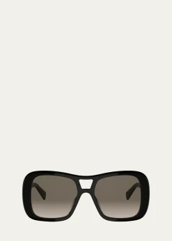 CelineTriomphe Navigator Acetate Sunglasses