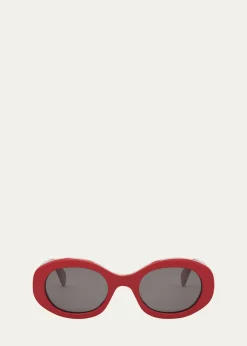 CelineTriomphe Oval Sunglasses
