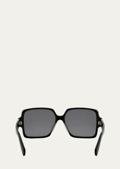 CelineTriomphe Square Acetate Sunglasses