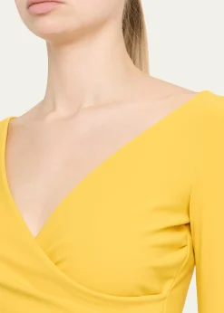 Chiara Boni La Petite RobeAxas Side-Twist Bodycon Dress