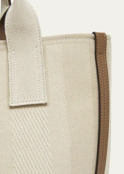 ChloeLarge Carry Tote Bag in Jacquard Canvas