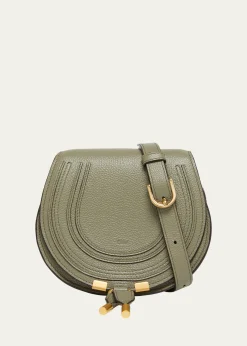 ChloeMarcie Small Crossbody Bag in Grained Calfskin