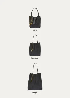ChloeSpin North-South Tote Bag in Leather