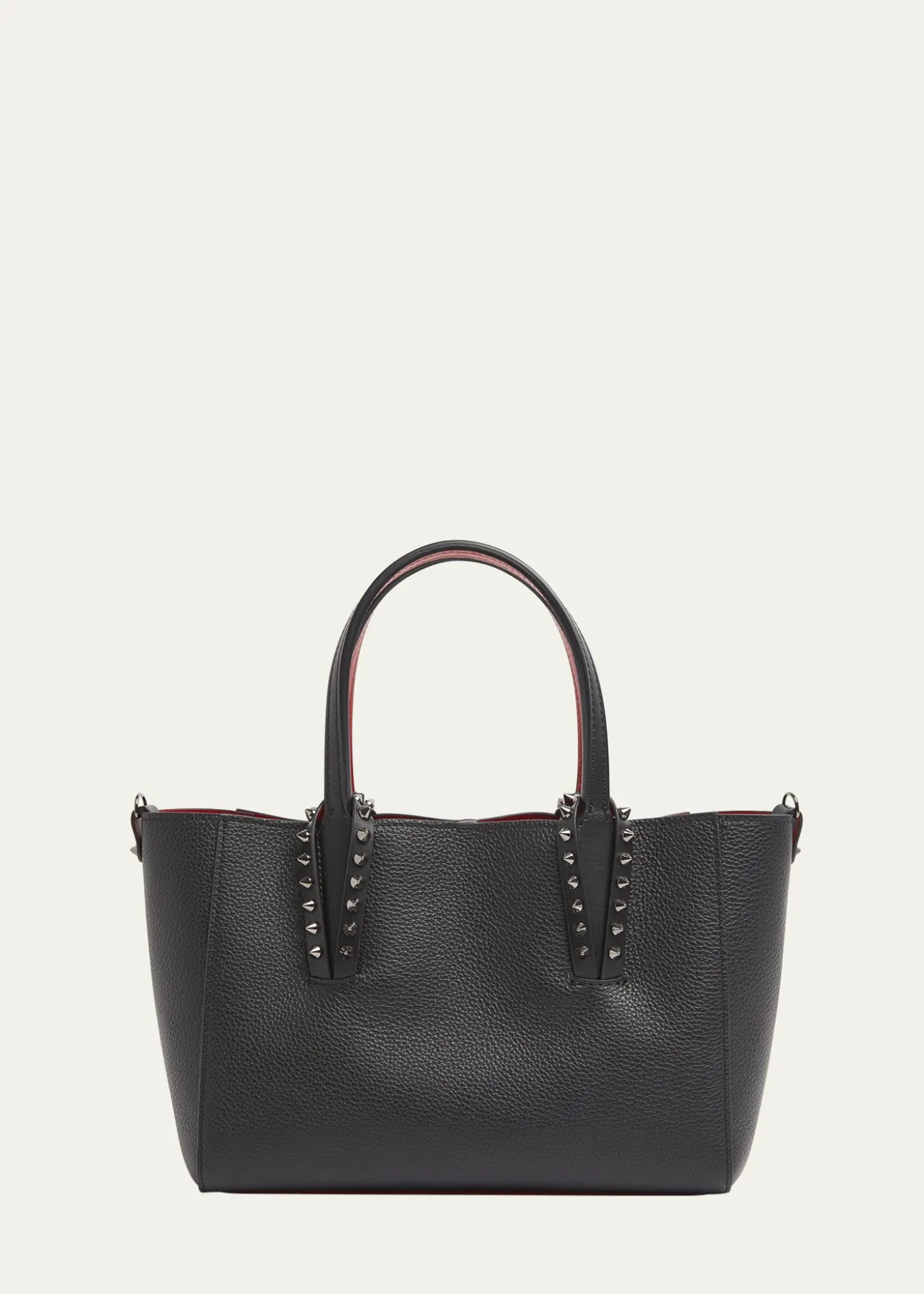 Christian LouboutinCabata Soft East-West Mini Shoulder Bag in Grained Leather