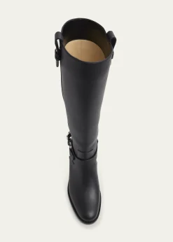 Christian LouboutinDianouchette Leather Red Sole Riding Boots