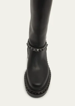 Christian LouboutinMarinetta Pyraclou Leather Knee-High Boots