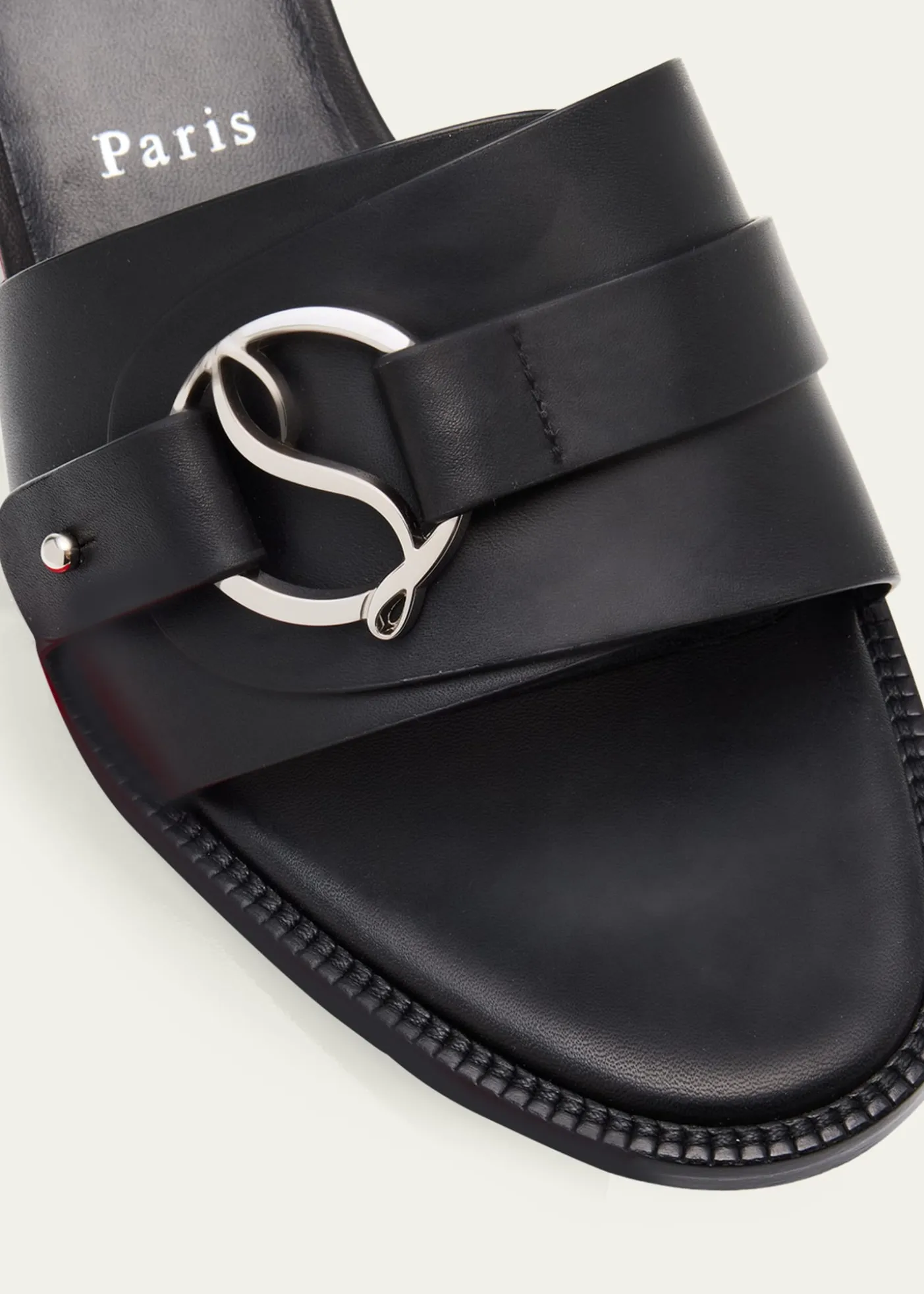 Christian Louboutin55mm Her in Roma Leather Mules