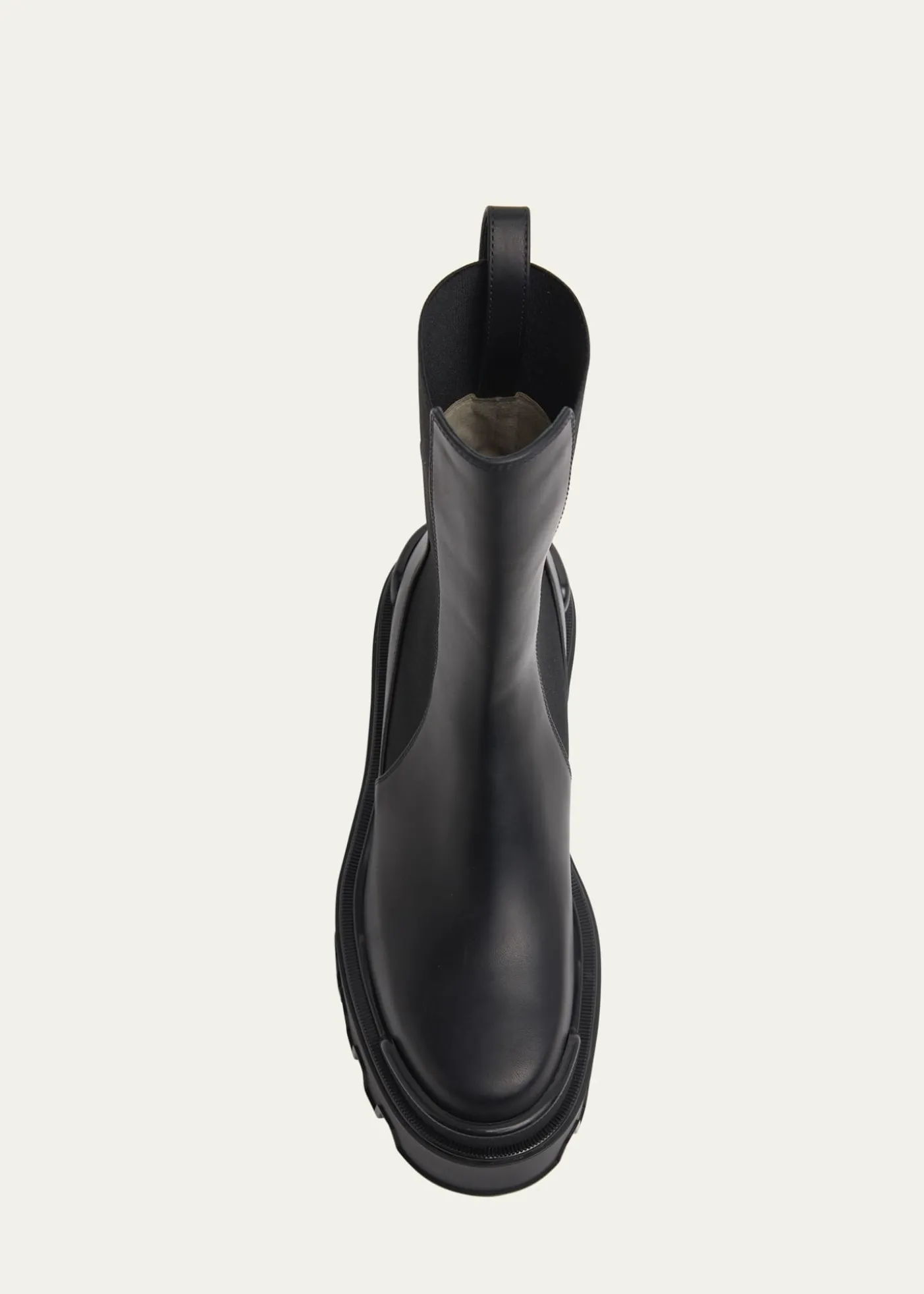 Christian Louboutin80mm Marcharcroc Platform Leather Chelsea Boots