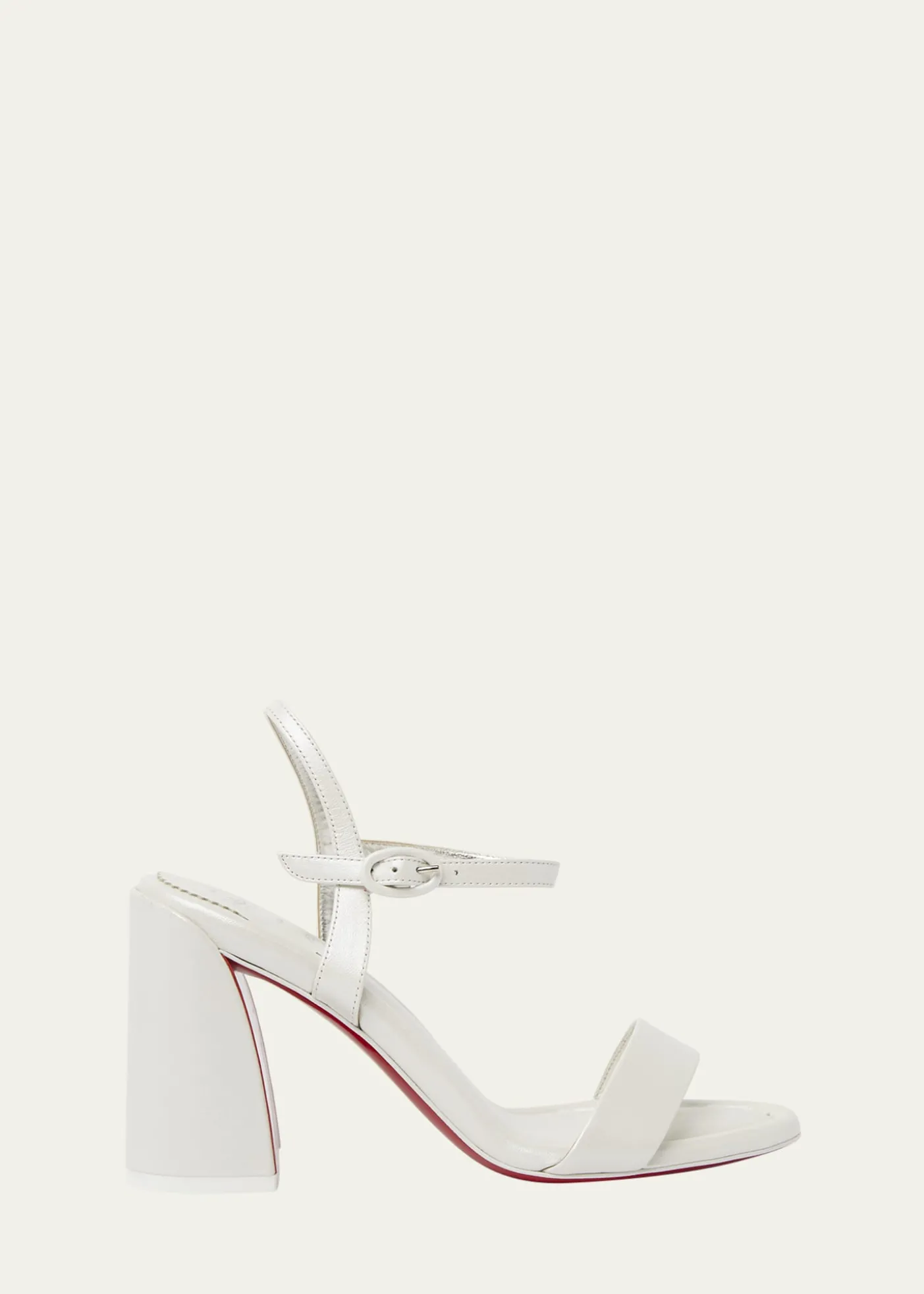 Christian Louboutin85mm Miss Jane Ankle-Strap Sandals