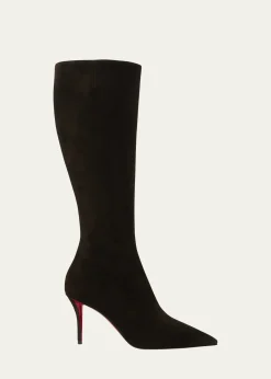 Christian Louboutin80mm Miss Z Knee-High Boots