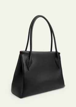 Christian LouboutinVenus East-West Calf Leather Tote Bag
