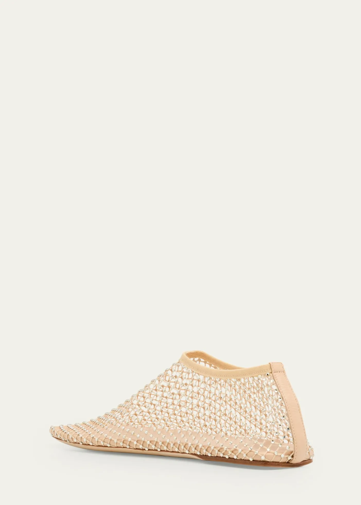 Christopher EsberMinette Crystal Net Ballerina Flats