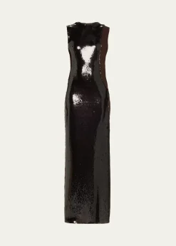 Christopher EsberOpaline Sequin Cut-Out Dress