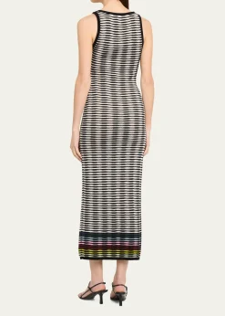 CHRISTOPHER JOHN ROGERSWave Knit Tank Maxi Dress