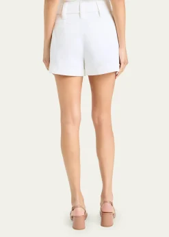 Cinq a SeptAldi Belted Denim Shorts