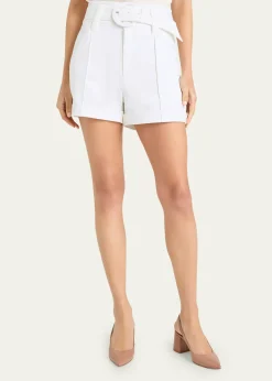 Cinq a SeptAldi Belted Denim Shorts