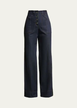 Cinq a SeptBenji Straight-Leg Pants