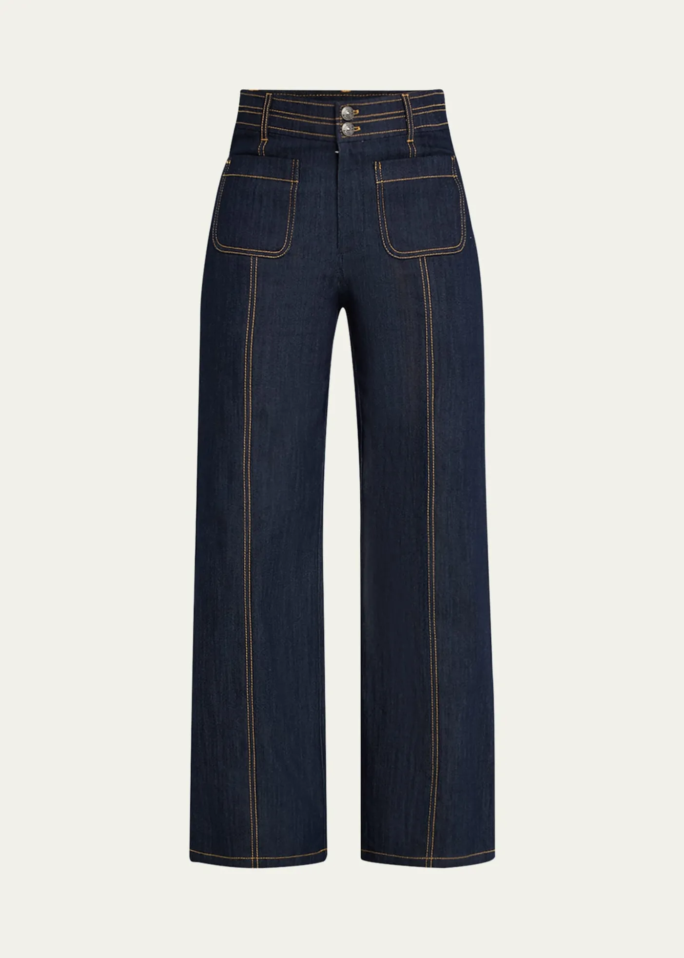 Cinq a SeptDorothea Wide-Leg Jeans