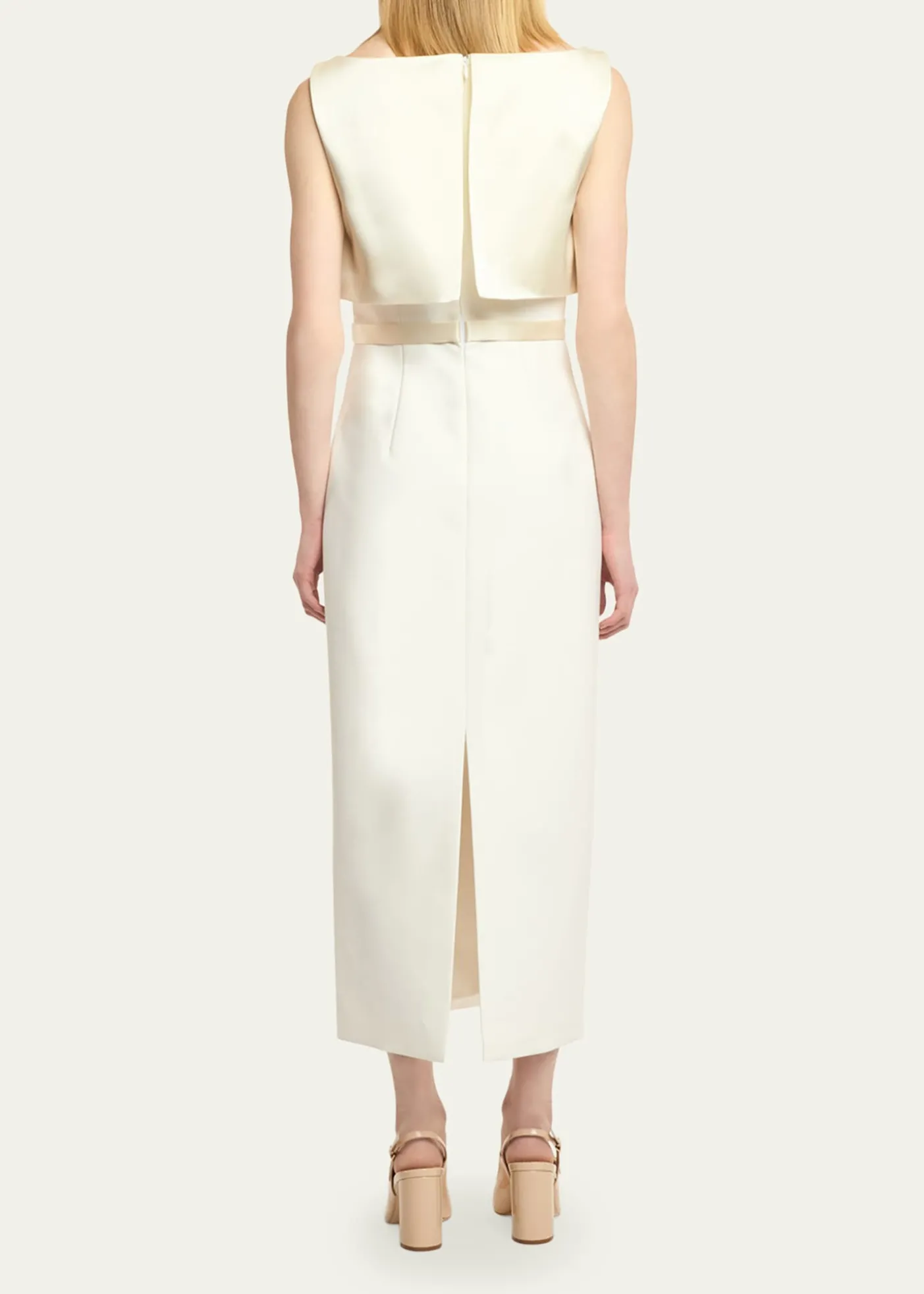 Cinq a SeptMila Satin Bow Dress