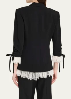 Cinq a SeptRoxie Blazer w/ Lace