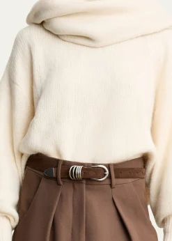 DehancheHollyhock Suede Belt