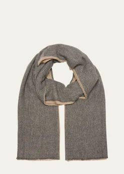 Denis ColombHalf + Half Cashmere Stole