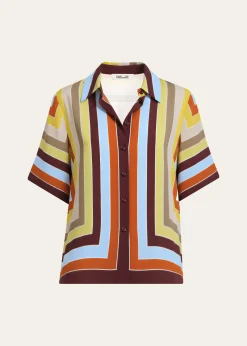 Diane von FurstenbergAlexa Striped Silk Shirt