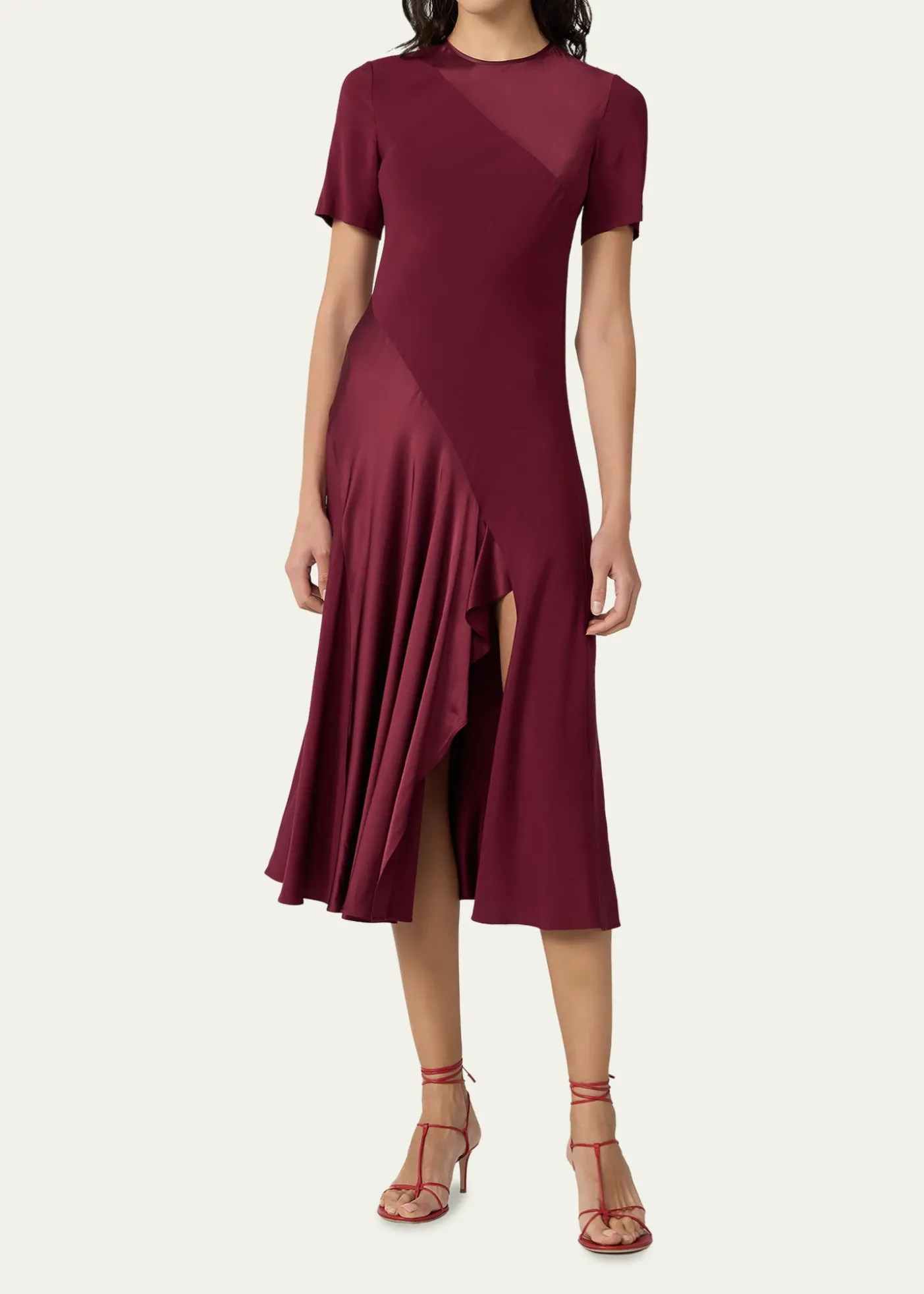 Diane von FurstenbergAraminta Bias-Cut Midi Dress