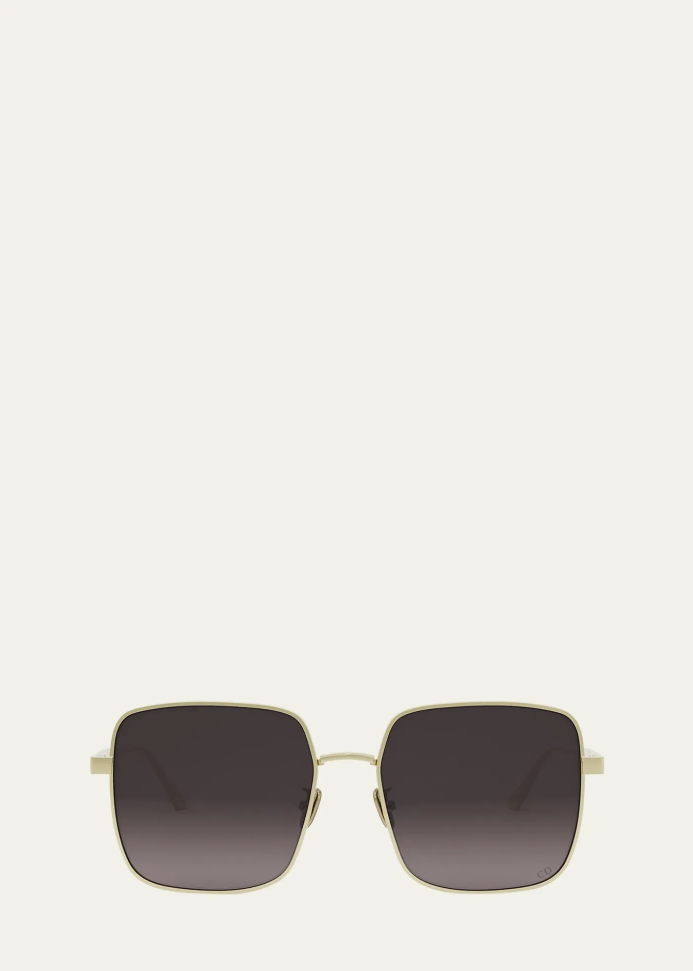 DiorDiorCannage S1U Square Metal Sunglasses