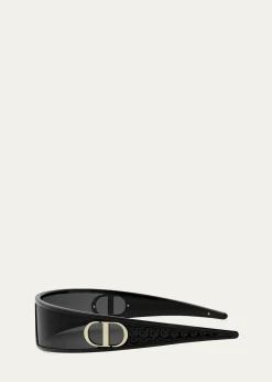DiorVeryDior M1U Plastic Wrap Sunglasses