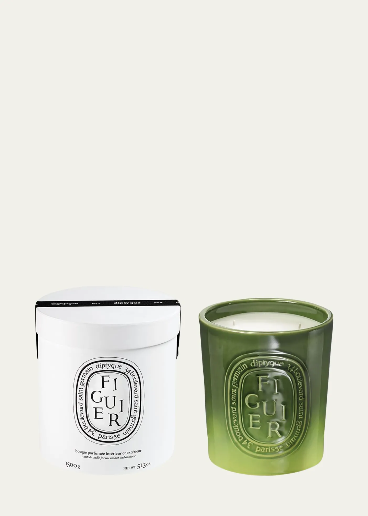 DIPTYQUEFiguier (Fig) Scented Indoor & Outdoor Candle, 51.3 oz.