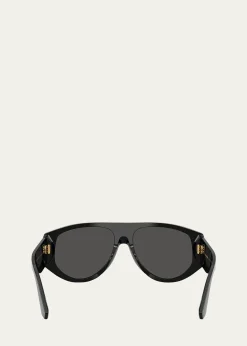 Dolce&GabbanaDG4499 Aviator Acetate Sunglasses